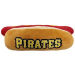 PIR-3354 - Pittsburgh Pirates- Plush Hot Dog Toy